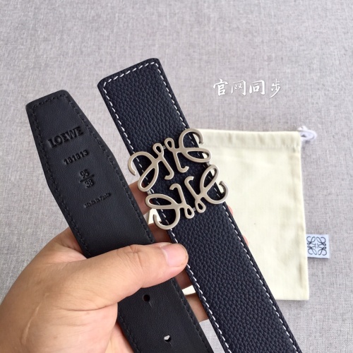 Loewe Fashion Versatile Logo Letter Belt 40MM