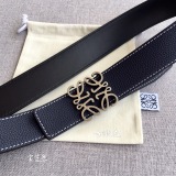 Loewe Fashion Versatile Logo Letter Belt 40MM