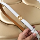 Loewe Fashion Versatile Logo Letter Belt 20MM