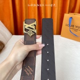 Louis Vuitton New Classic Embossed Logo Belt 40MM