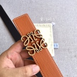 Loewe Fashion Versatile Logo Letter Belt 40MM