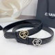 Chanel New Fashion Double Sided Sheepskin Belt 40MM