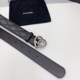Chanel New Fashion Double Sided Sheepskin Belt 40MM