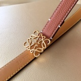 Loewe Fashion Versatile Logo Letter Belt 20MM