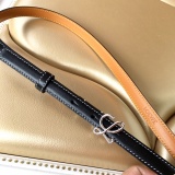 Loewe Fashion Versatile Logo Letter Belt 15MM