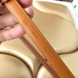 Loewe Fashion Versatile Logo Letter Belt 15MM