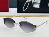 Cartier New Couple Personalized Fashion Versatile Sunglasses Size: 59-18-135