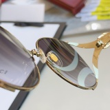 Gucci New Couple Fashion Versatile Double Beam Sunglasses Size: 63-17-130