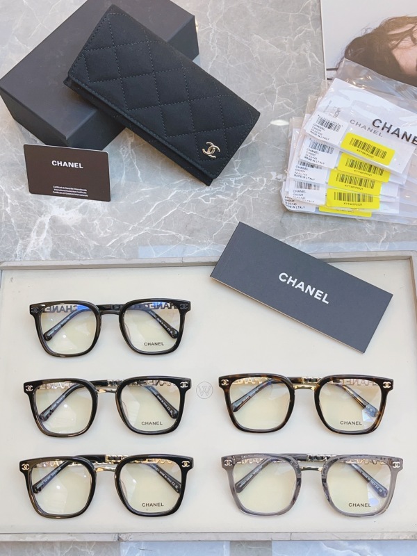 Chanel New Couple Fashion Versatile Glasses Size: 52-23-145