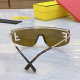 Fendi New Couple Personalized Fashion Versatile Sunglasses Size: 145-0-143