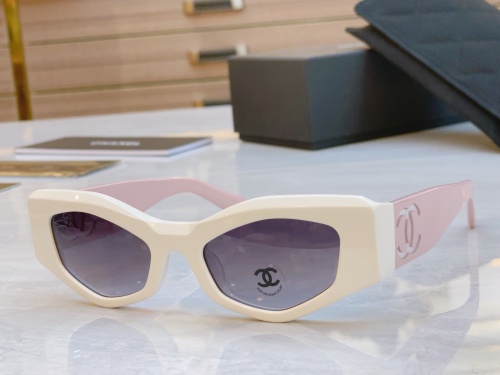 Chanel New Couple Personalized Fashion Versatile Sunglasses Size: 51-21-140
