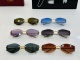Cartier New Couple Personalized Fashion Versatile Sunglasses Size: 59-18-135