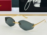 Cartier New Couple Personalized Fashion Versatile Sunglasses Size: 59-18-135