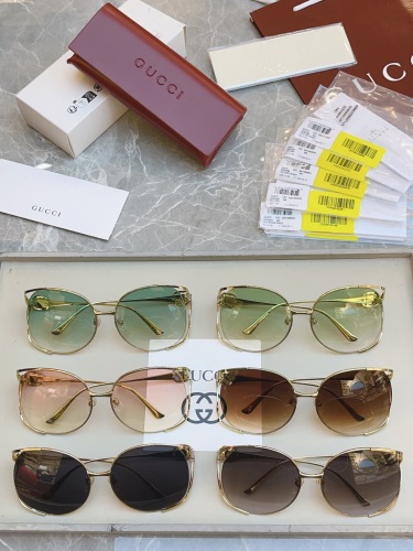 Gucci New Couple Fashion Versatile Double Beam Sunglasses Size: 63-17-130