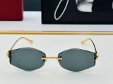 Cartier New Couple Personalized Fashion Versatile Sunglasses Size: 59-18-135