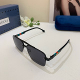 Gucci New Couple New Double Beam Box Sunglasses Glasses