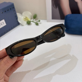 Gucci New Couple New Fashion Cat Eye Sunglasses Glasses