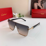 Cartier New Couple Classic Square Frame Sunglasses Trendy Fashion Sunshade Glasses