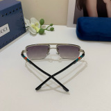 Gucci New Couple New Double Beam Box Sunglasses Glasses