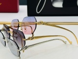 Cartier New Couple Classic Fashion Frameless Sunglasses Size: 55-18-130