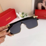 Cartier New Couple Classic Square Frame Sunglasses Trendy Fashion Sunshade Glasses