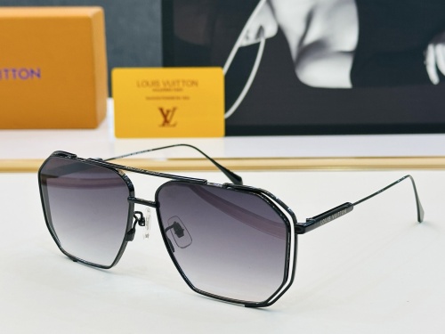 Louis Vuitton New Classic Fashion Versatile Square Sunglasses Size: 61-14-145