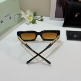 Off White New Couple Classic Square Frame Sunglasses Fashion Sunshade Glasses