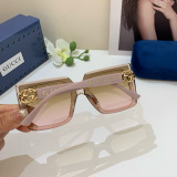 Gucci New Couple Retro Fashion Large Frame Sunglasses