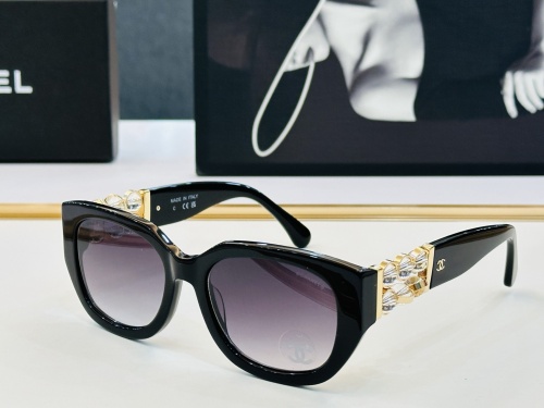 Chanel New Classic Fashion Versatile Sunglasses Size: 54-20-140