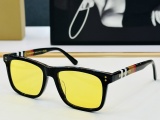 Burberry New Couple Classic Fashion Square Frame Sunglasses Size: 53-18-145