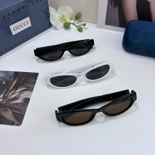 Gucci New Couple New Fashion Cat Eye Sunglasses Glasses