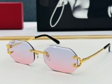 Cartier New Couple Classic Fashion Frameless Sunglasses Size: 56-17-135