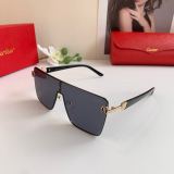 Cartier New Couple Classic Square Frame Sunglasses Trendy Fashion Sunshade Glasses