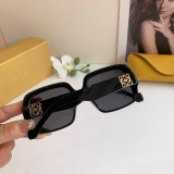 Loewe New Retro Fashion Square Frame Sunglasses