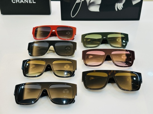 Chanel New Couple Personalized Fashion Versatile Sunglasses Size: 55-18-148