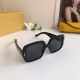 Loewe New Retro Fashion Square Frame Sunglasses