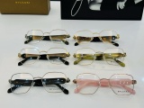 Bvlgari New Couple Personalized Fashion Versatile Square Glasses Size: 54-19-145
