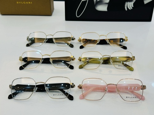 Bvlgari New Couple Personalized Fashion Versatile Square Glasses Size: 54-19-145