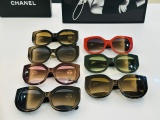 Chanel New Couple Personalized Fashion Versatile Sunglasses Size: 54-21-147