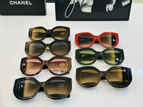 Chanel New Couple Personalized Fashion Versatile Sunglasses Size: 54-21-147