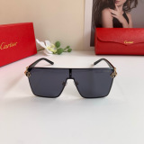 Cartier New Couple Classic Square Frame Sunglasses Trendy Fashion Sunshade Glasses