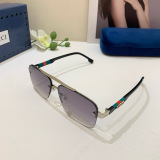 Gucci New Couple New Double Beam Box Sunglasses Glasses