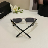 Prada New Couple Classic Triangle Logo Sunglasses Fashion Sunshade Mirror
