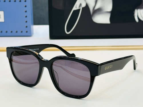 Gucci New Couple Classic Fashion Square Frame Sunglasses Size: 56-19-140