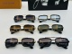 Louis Vuitton New Couple Classic Fashion Square Frame Sunglasses Size: 54-20-145