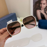 Gucci New Couple New Fashionable Retro Sunglasses Glasses