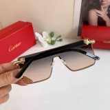 Cartier New Couple Classic Square Frame Sunglasses Trendy Fashion Sunshade Glasses