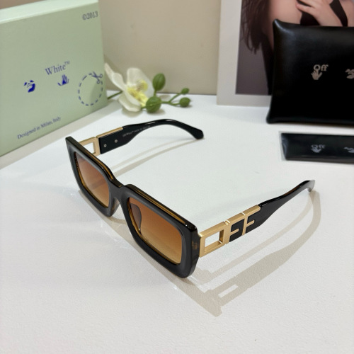 Off White New Couple Classic Square Frame Sunglasses Fashion Sunshade Glasses
