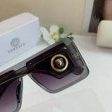 Versace New Couple Classic Large Square Frame Polarized Sunglasses