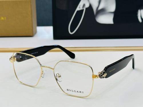 Bvlgari New Couple Personalized Fashion Versatile Square Glasses Size: 54-19-145